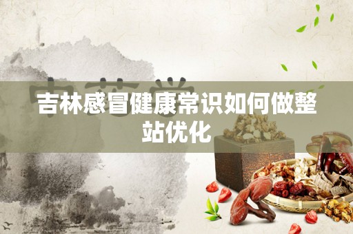 吉林感冒健康常识如何做整站优化