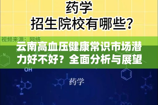 云南高血压健康常识市场潜力好不好？全面分析与展望