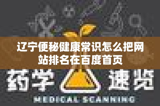 辽宁便秘健康常识怎么把网站排名在百度首页