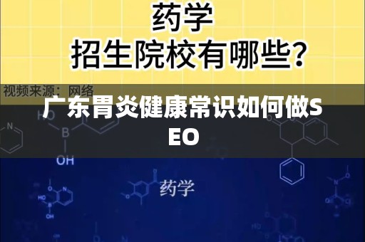 广东胃炎健康常识如何做SEO