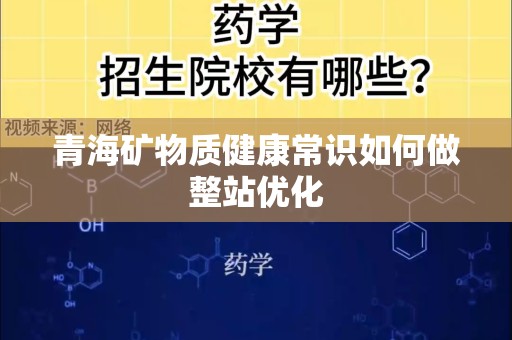 青海矿物质健康常识如何做整站优化