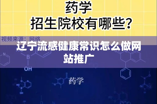 辽宁流感健康常识怎么做网站推广