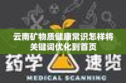云南矿物质健康常识怎样将关键词优化到首页