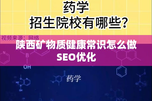 陕西矿物质健康常识怎么做SEO优化