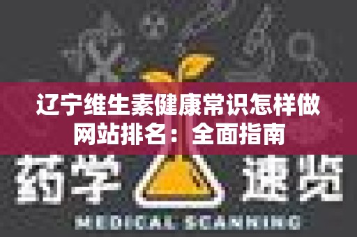 辽宁维生素健康常识怎样做网站排名：全面指南