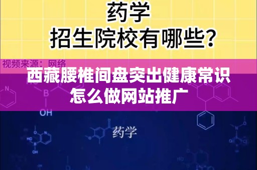 西藏腰椎间盘突出健康常识怎么做网站推广