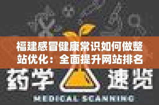 福建感冒健康常识如何做整站优化：全面提升网站排名的策略